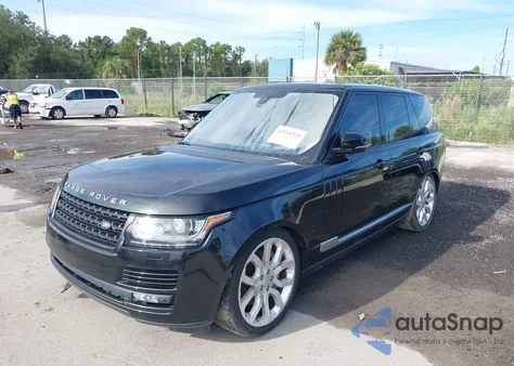 2016 Land Rover Range Rover 5.0L V8 Supercharged z USA, uszkodzony, nr VIN SALGS2EFXGA292769